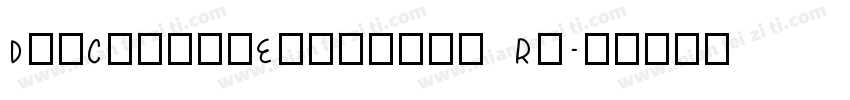DonCasualExtended Re字体转换